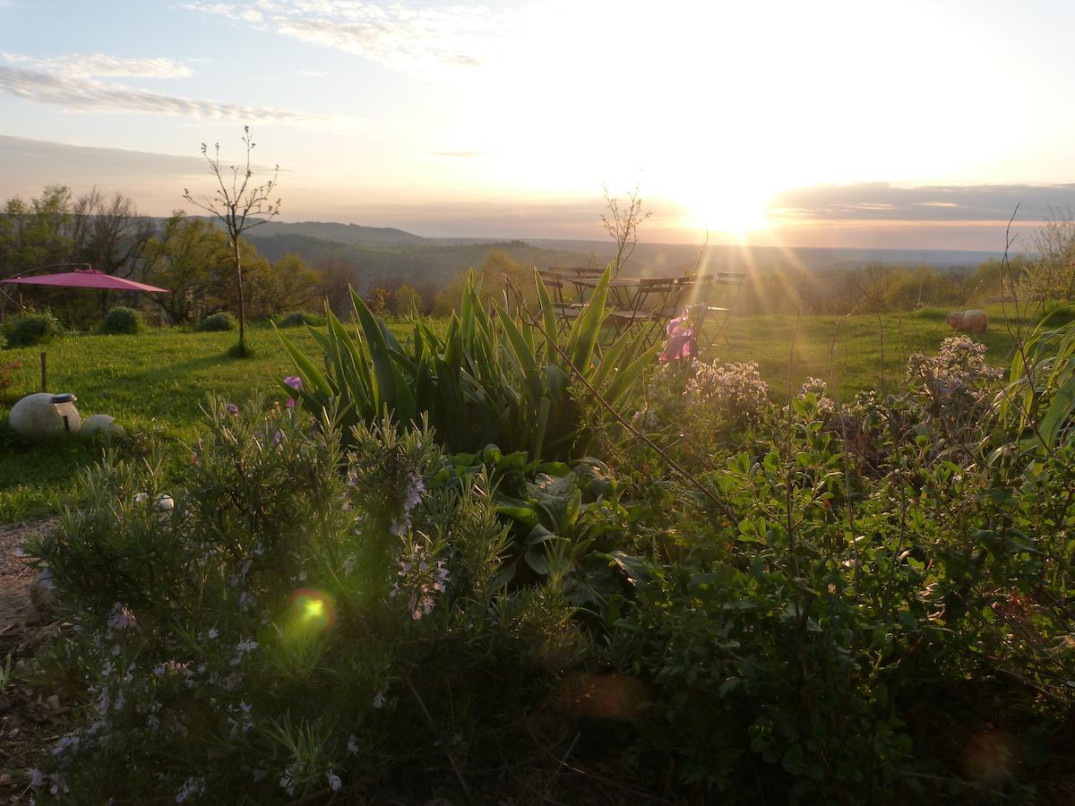 Bed and Breakfast Bout De Cote Lacam-dʼOurcet Exterior foto